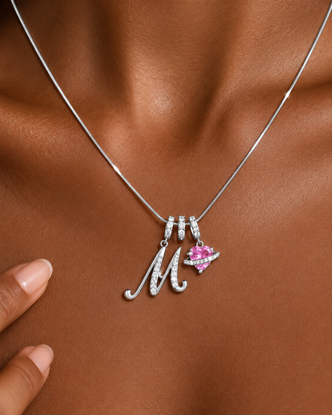 Lumière Initial Necklace