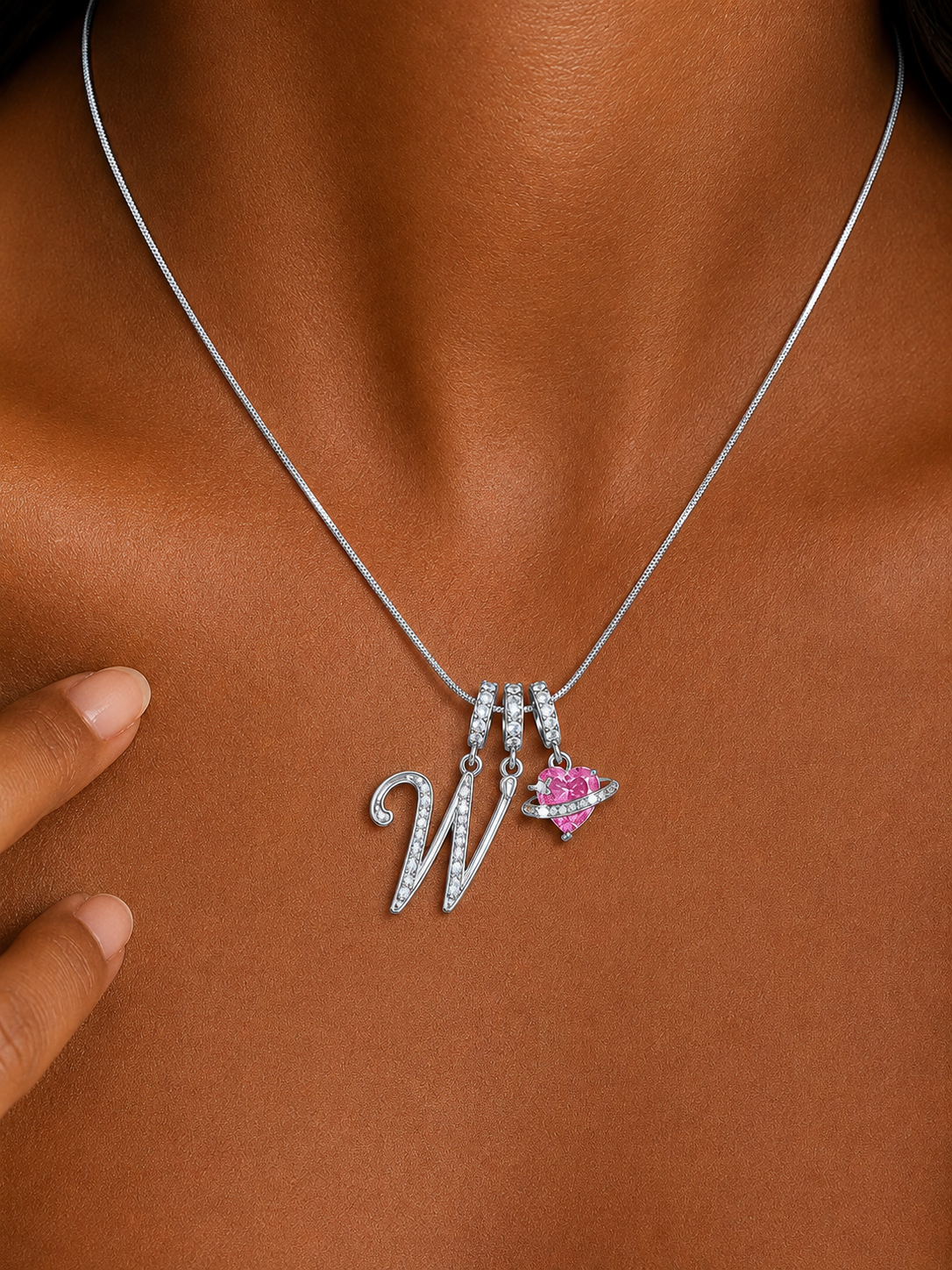 Lumière Initial Necklace