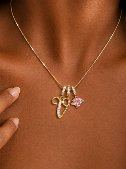 Lumière Initial Necklace