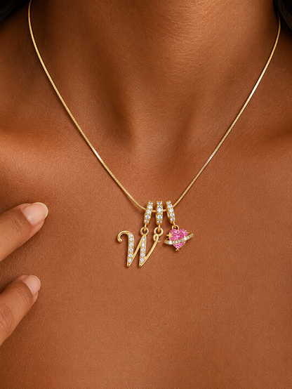 Lumière Initial Necklace