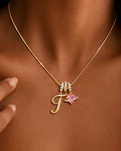 Lumière Initial Necklace