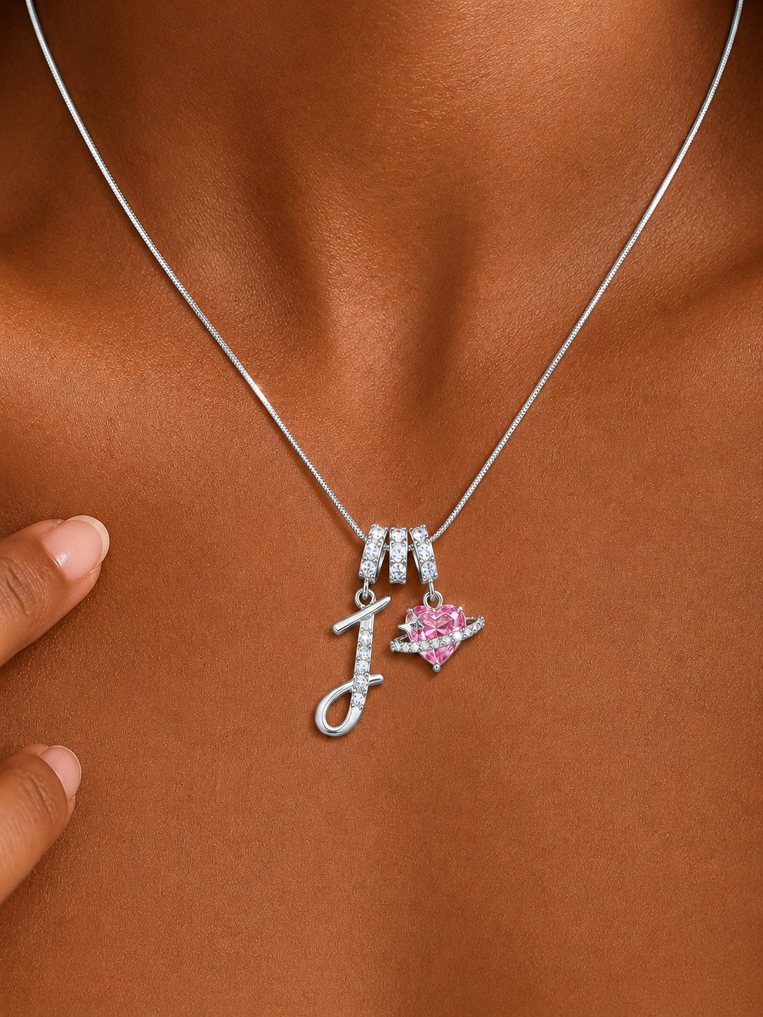 Lumière Initial Necklace