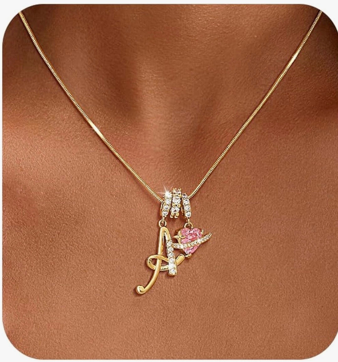 Lumière Initial Necklace
