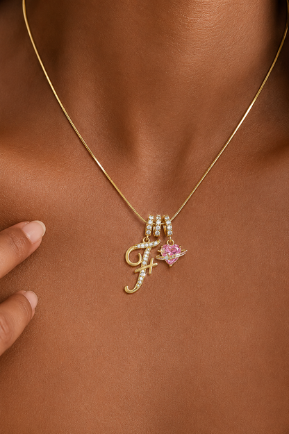 Lumière Initial Necklace
