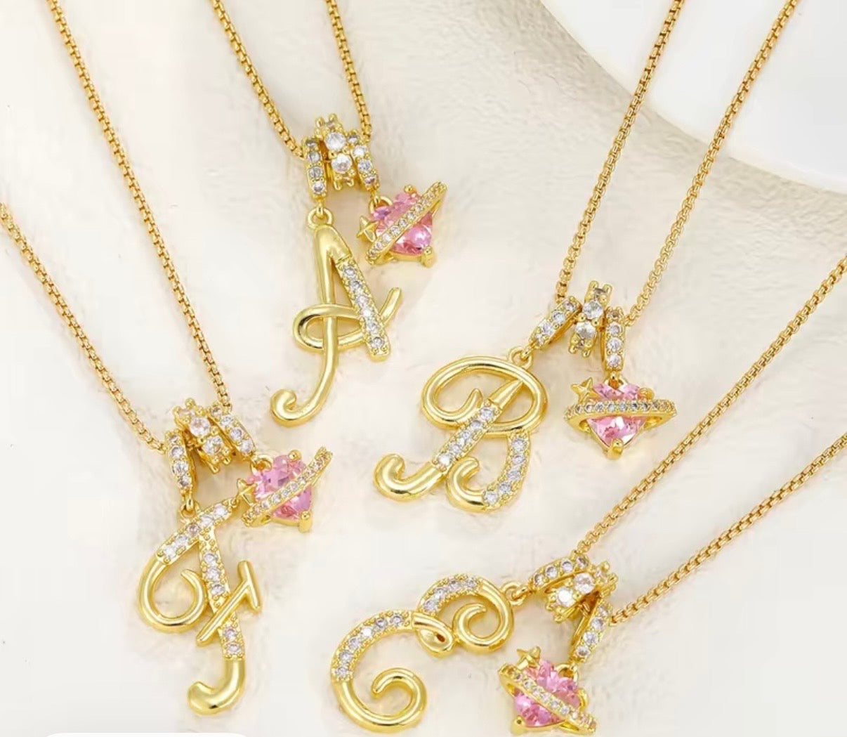 Lumière Initial Necklace