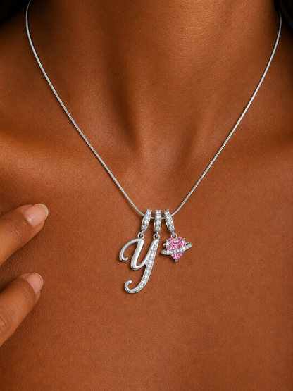 Lumière Initial Necklace