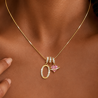 Lumière Initial Necklace