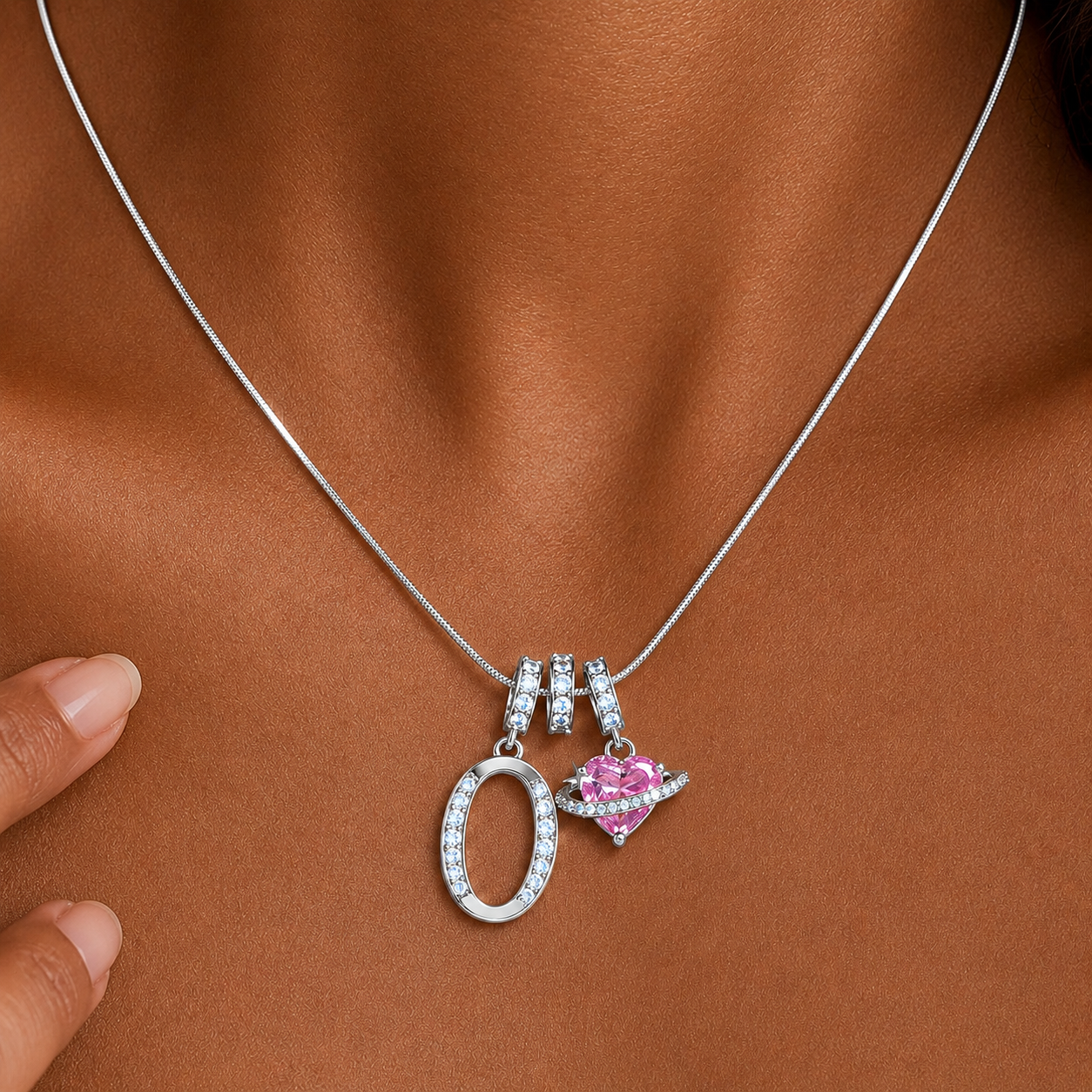 Lumière Initial Necklace