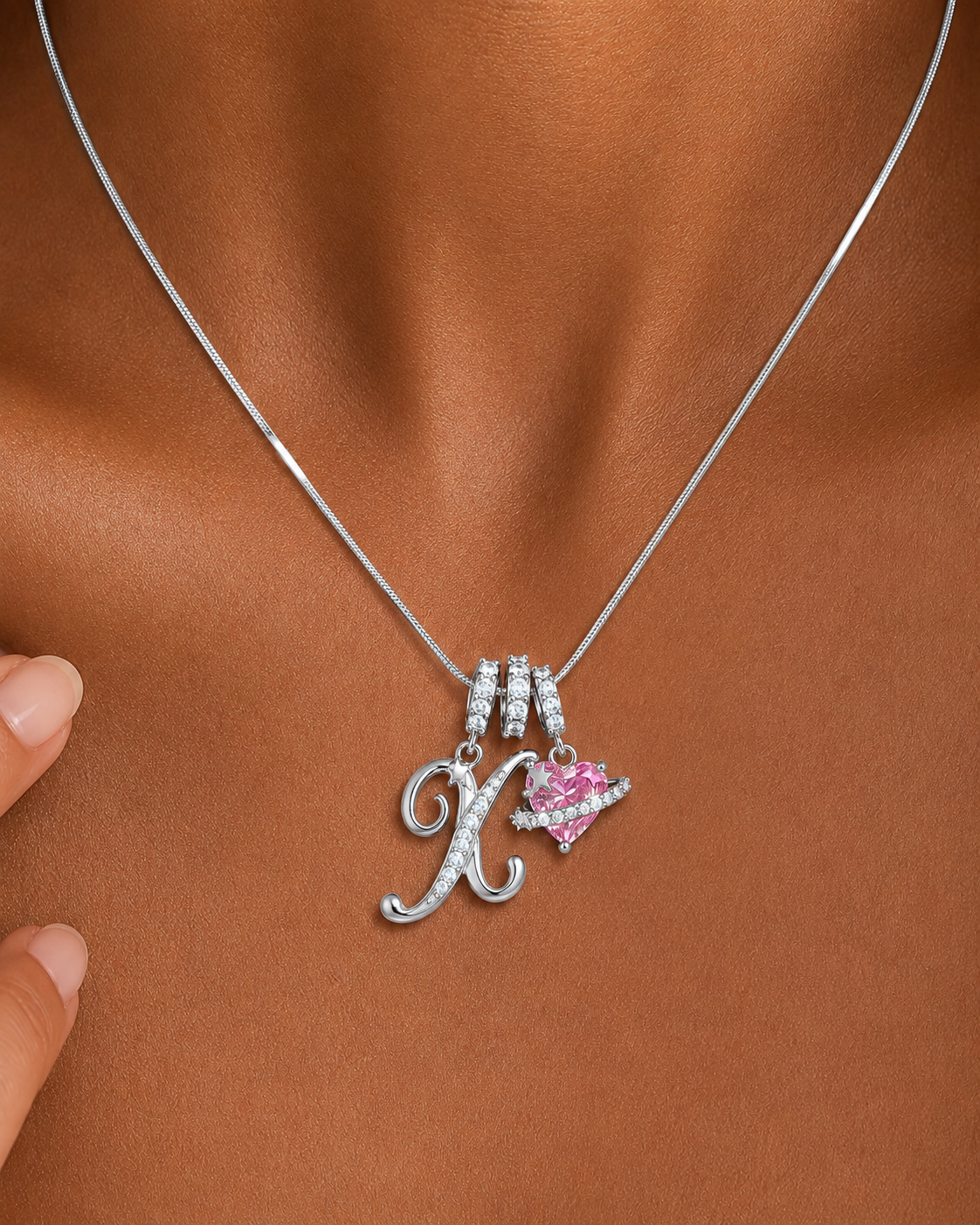 Lumière Initial Necklace