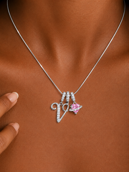 Lumière Initial Necklace