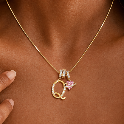 Lumière Initial Necklace