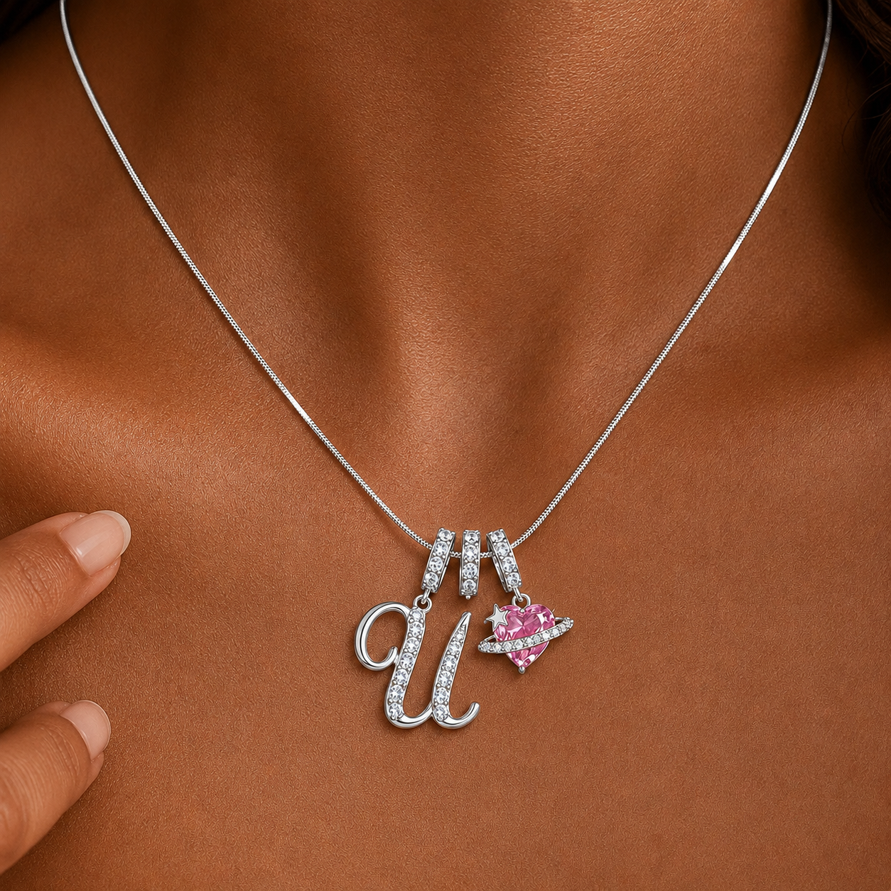 Lumière Initial Necklace