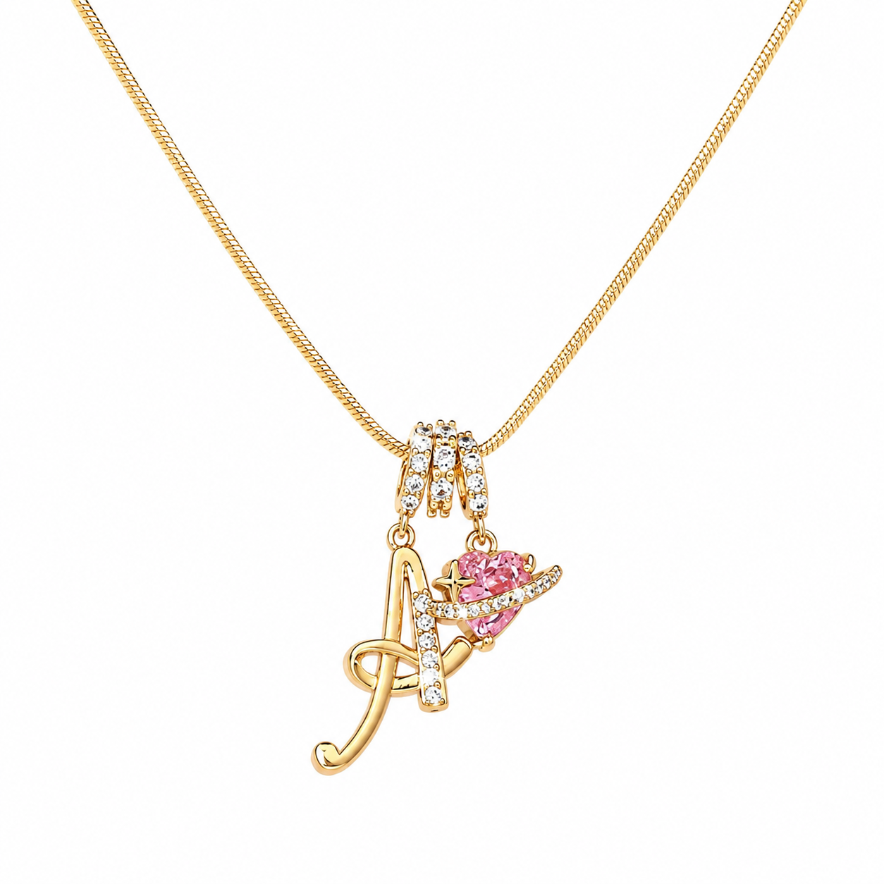 Lumière Initial Necklace